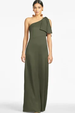 Sachin & Babi Chelsea Gown - Moss Green Online