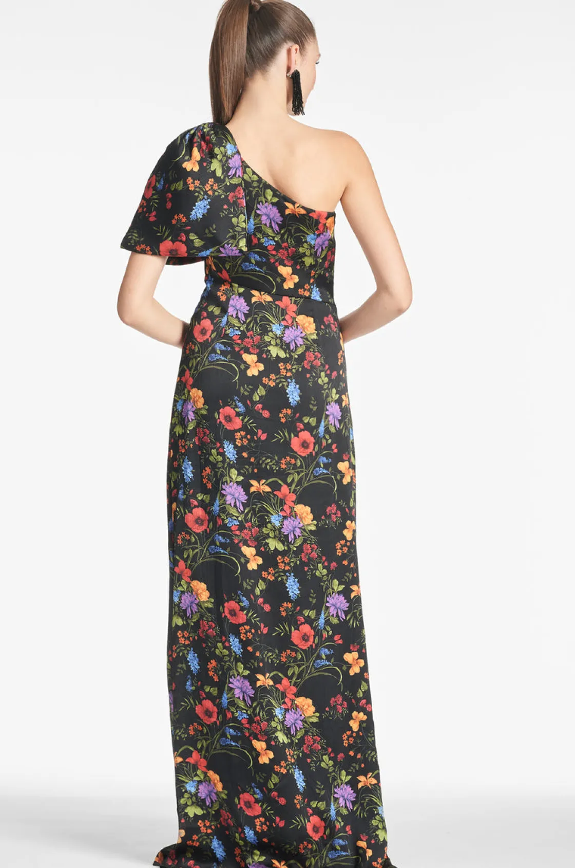 Sachin & Babi Chelsea Gown - Noir Wildflower Best Sale