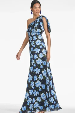 Sachin & Babi Chelsea Gown - Ocean Blue Magnolia Shop