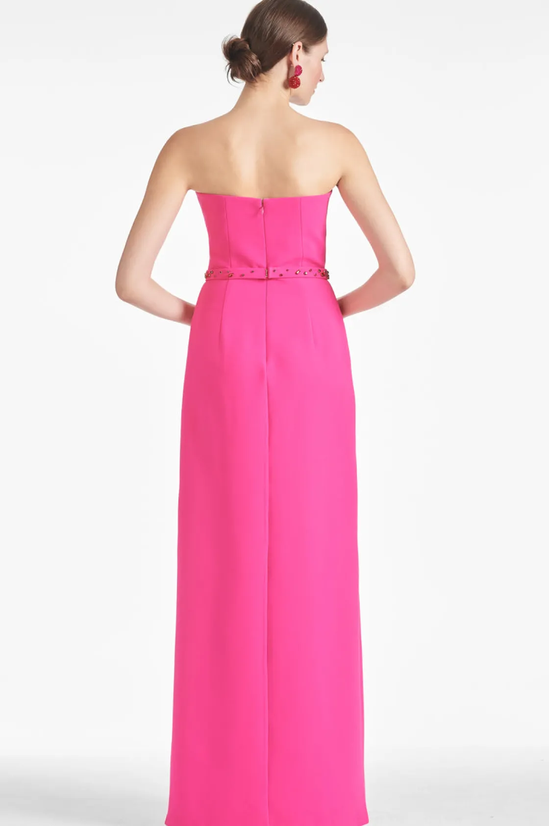 Sachin & Babi Daniella Gown - Electric Pink/Red Electric Pink/Red Best Sale