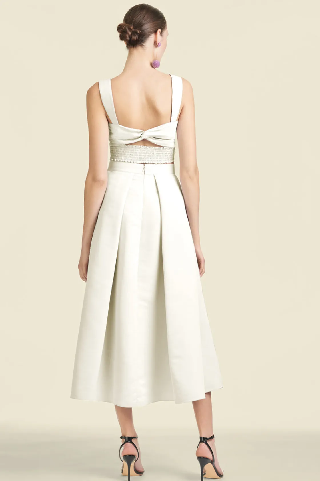 Sachin & Babi Darcy Top - - Mikado Off White Shop