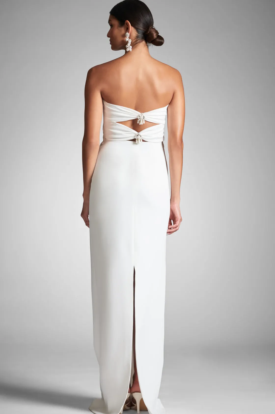 Sachin & Babi Endira Gown - Ivory Sale