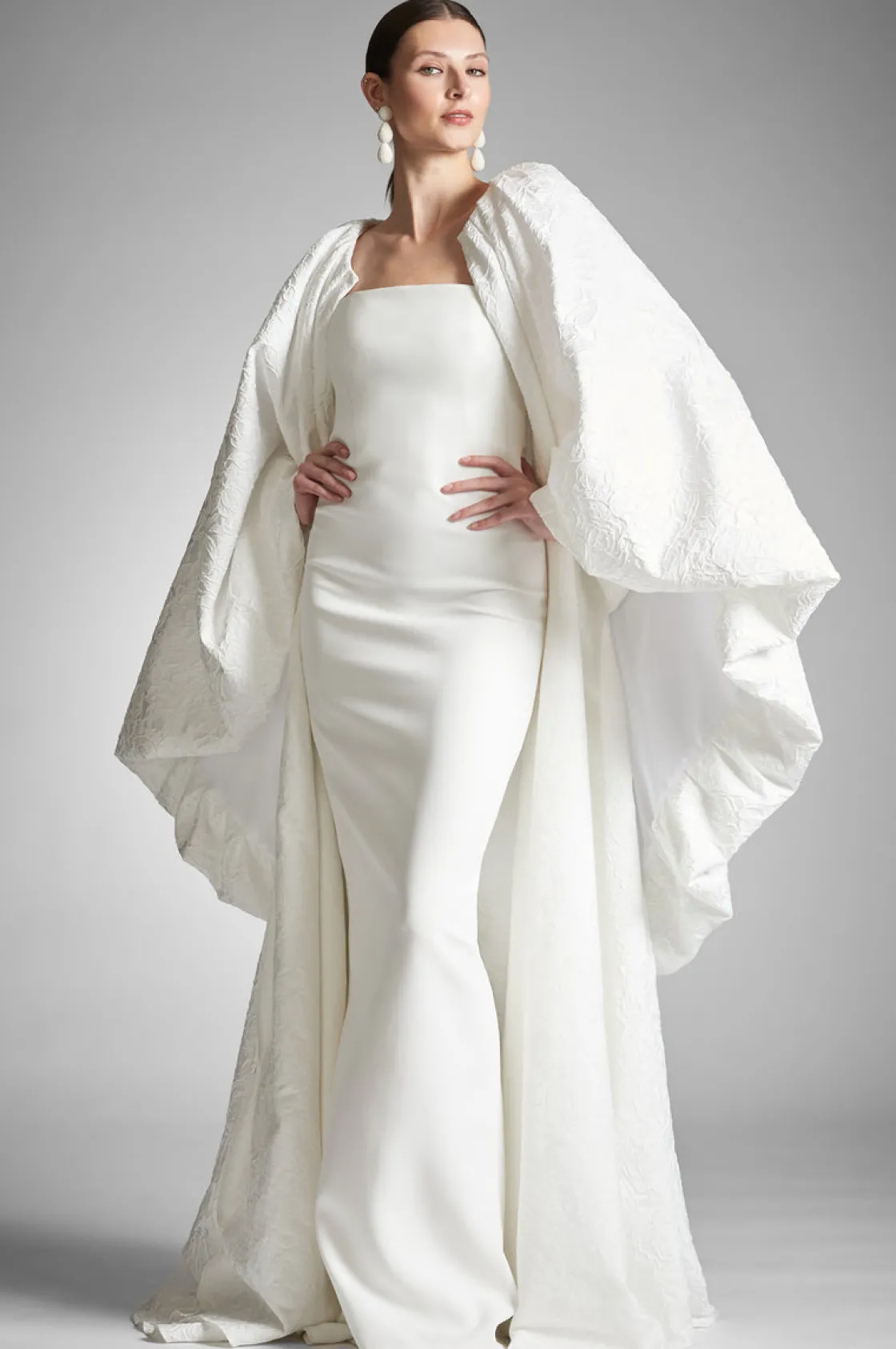 Sachin & Babi Endira Gown - Ivory Sale