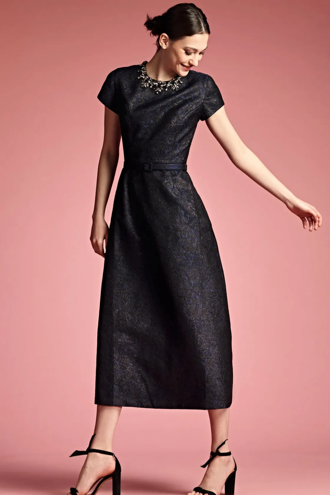 Sachin & Babi Fallon Dress - Black/Midnight Black/Midnight Clearance