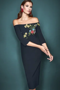Sachin & Babi Fatima Dress - Noir Bouquet Cheap