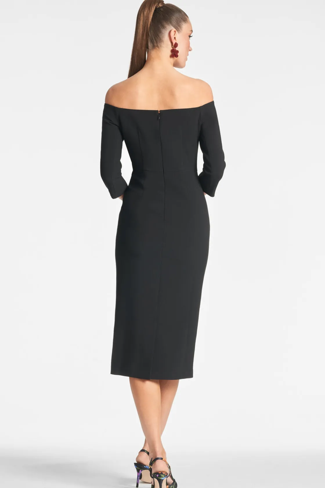 Sachin & Babi Fatima Dress - Noir Bouquet Cheap