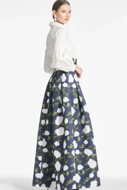 Sachin & Babi Florence Gown - Navy/Ivory Moonlit Garden Navy/Ivory Moonlit Garden Fashion