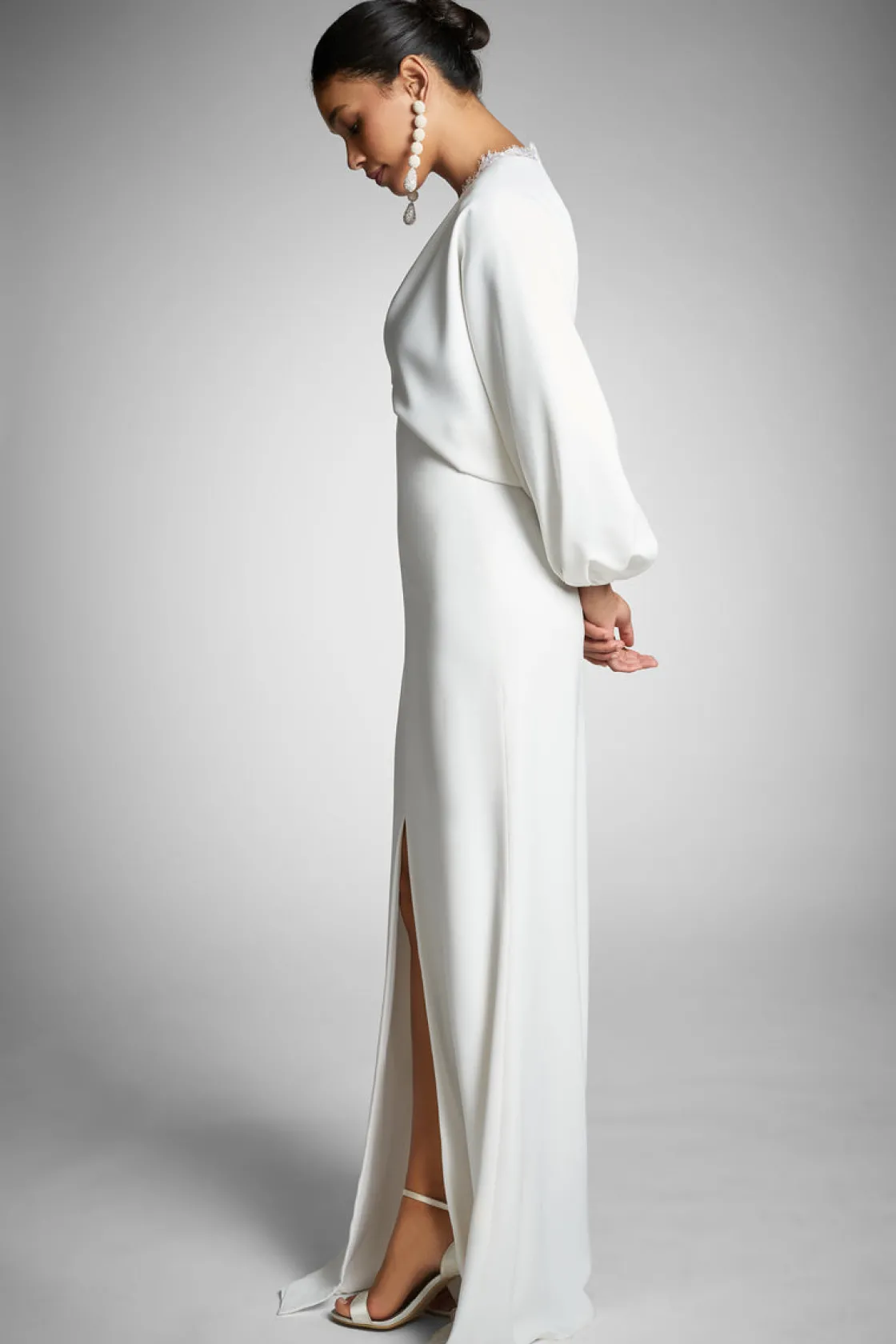 Sachin & Babi Gabby Gown - Ivory Best Sale