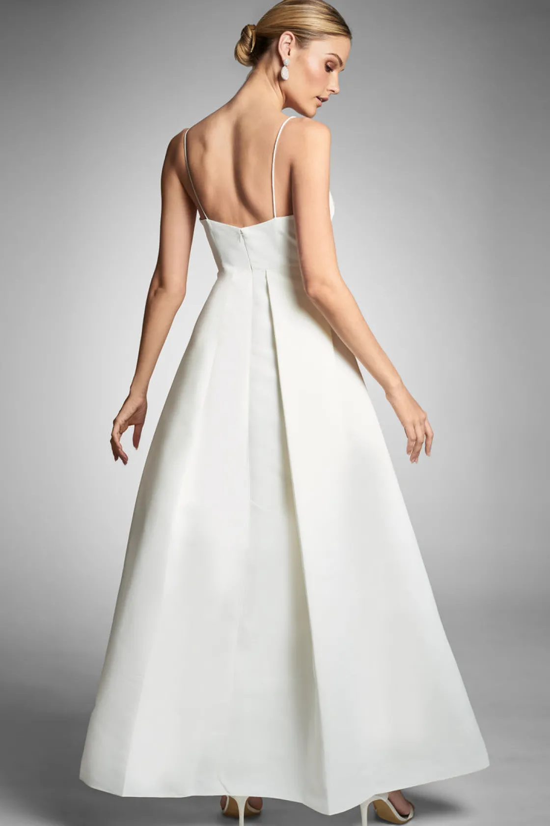Sachin & Babi Gwen Gown - Ivory Clearance