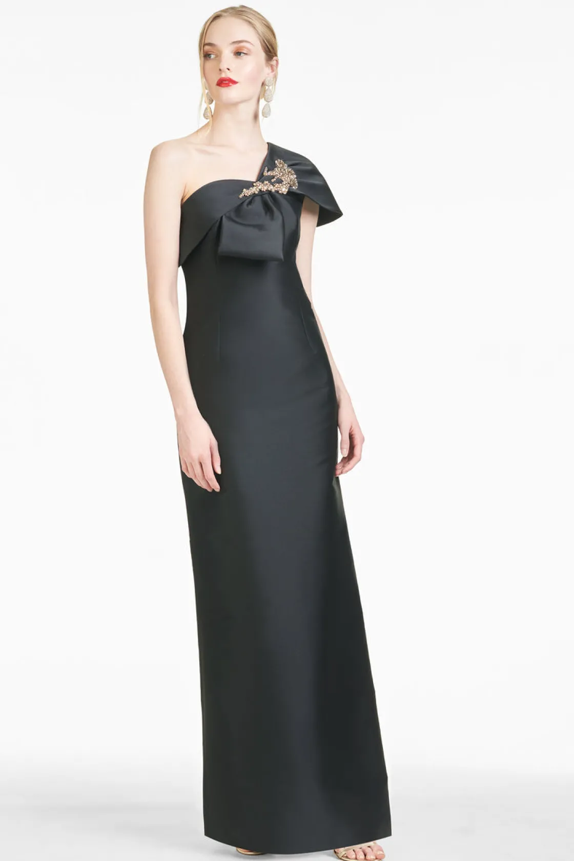 Sachin & Babi Ines Gown - Black Hot