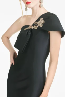 Sachin & Babi Ines Gown - Black Hot