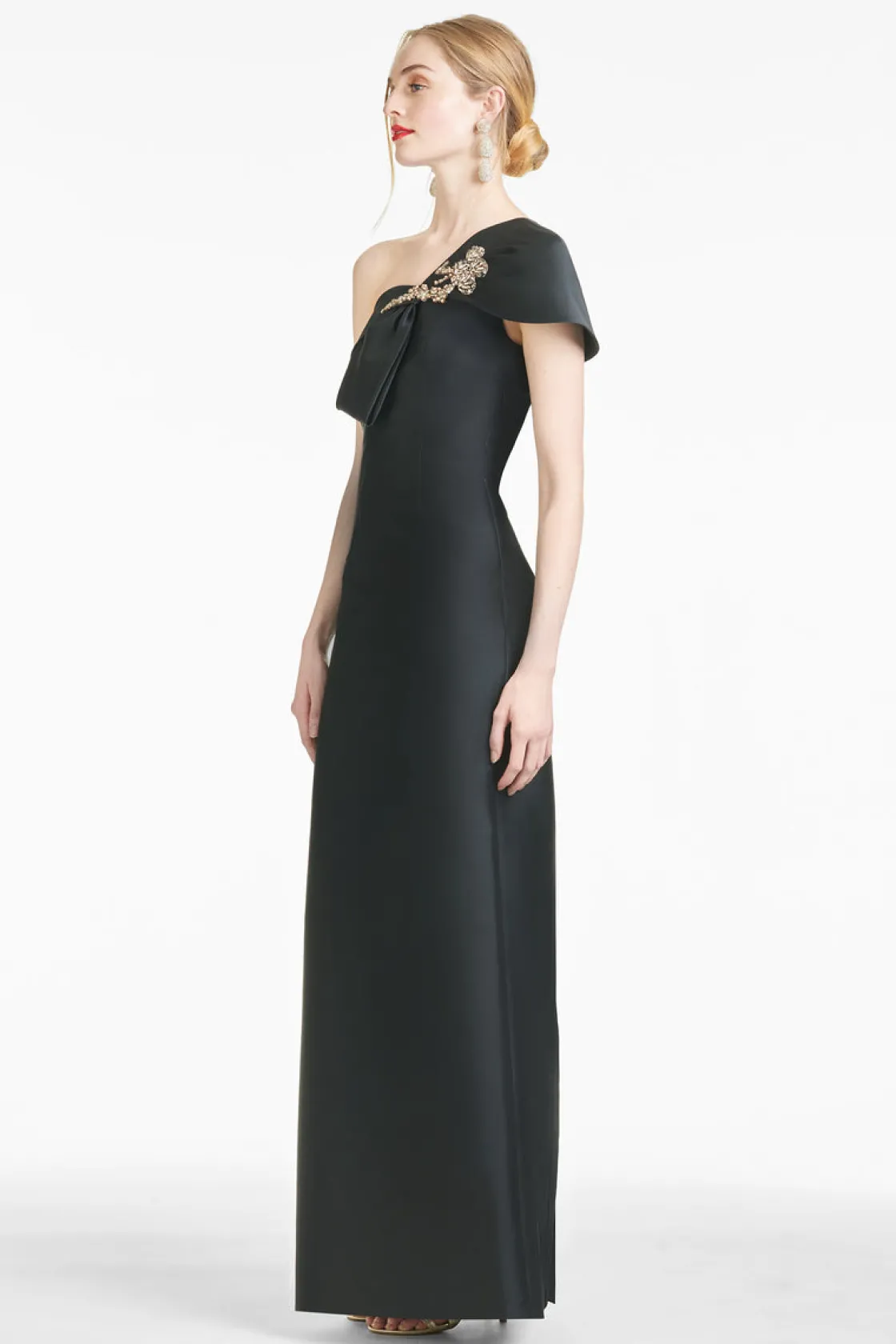 Sachin & Babi Ines Gown - Black Hot
