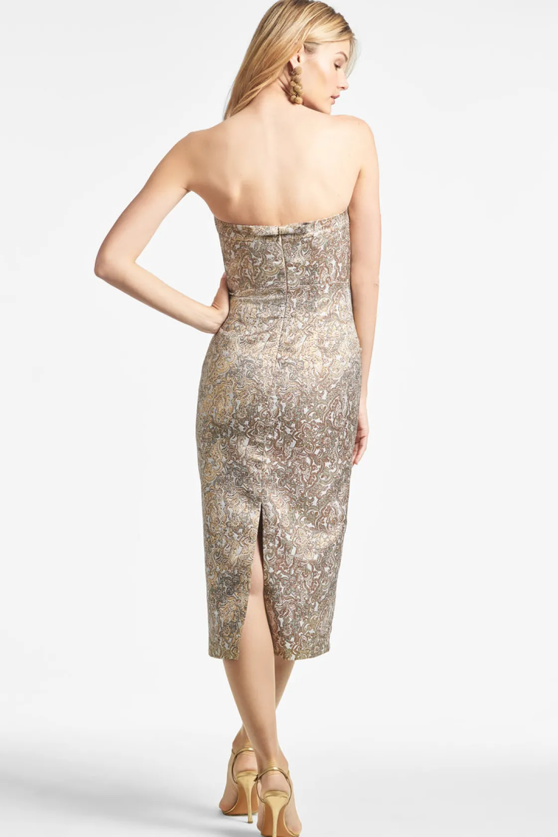 Sachin & Babi Isa Dress - Gilded Floral Best