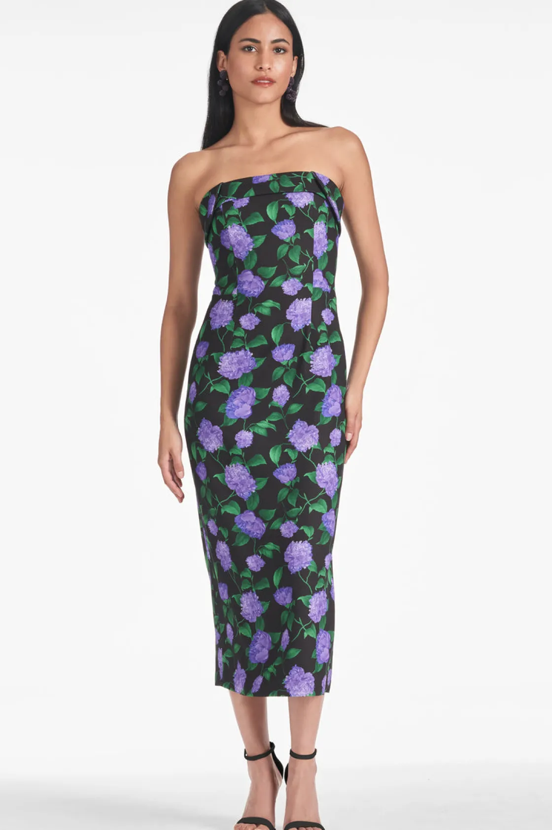 Sachin & Babi Isa Dress - Violet Garden Hot