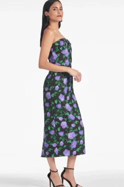 Sachin & Babi Isa Dress - Violet Garden Hot