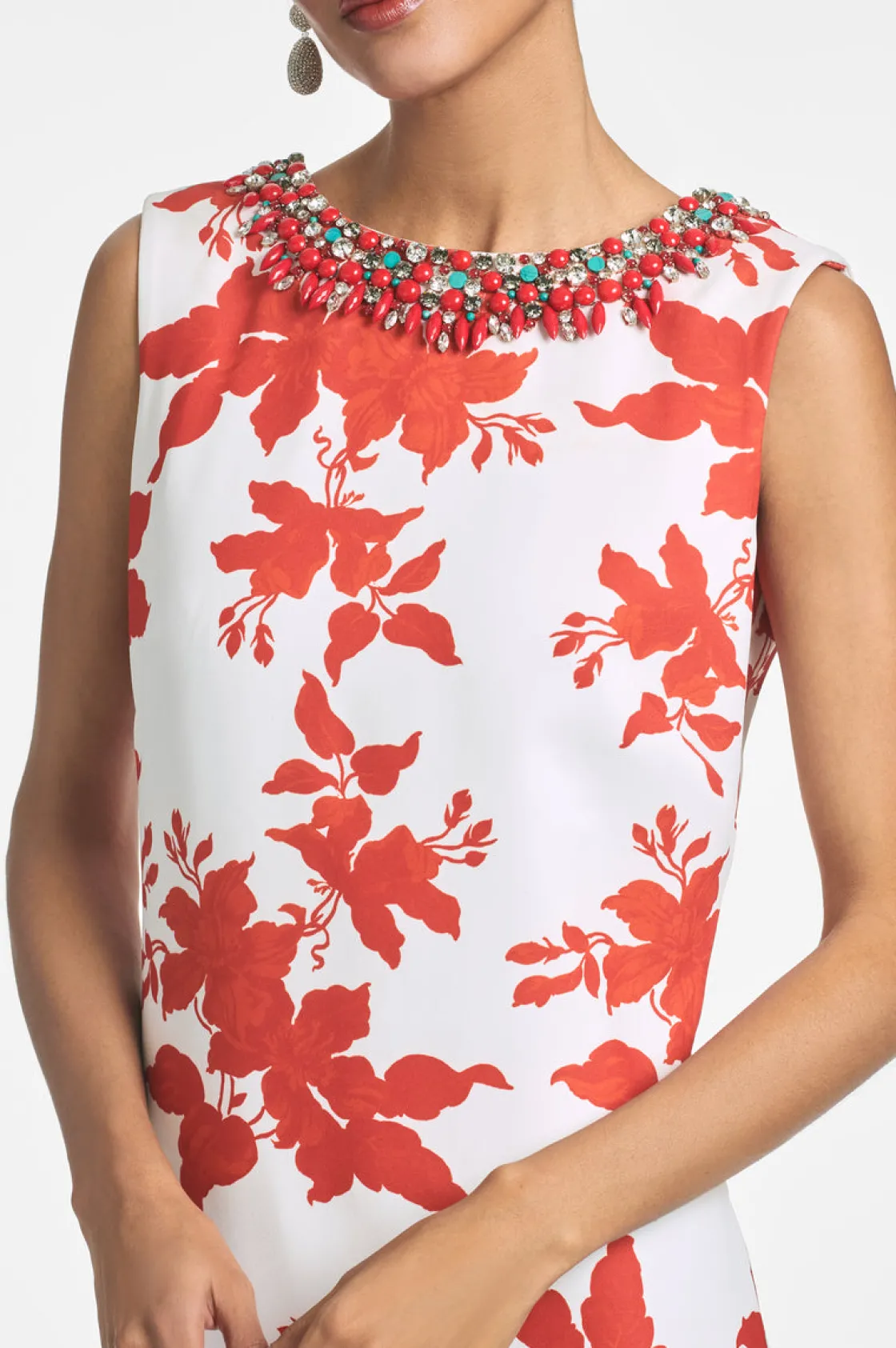 Sachin & Babi Juliana Gown - Coral Narcissus Discount