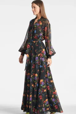 Sachin & Babi Juno Skirt - Noir Wildflower Best Sale