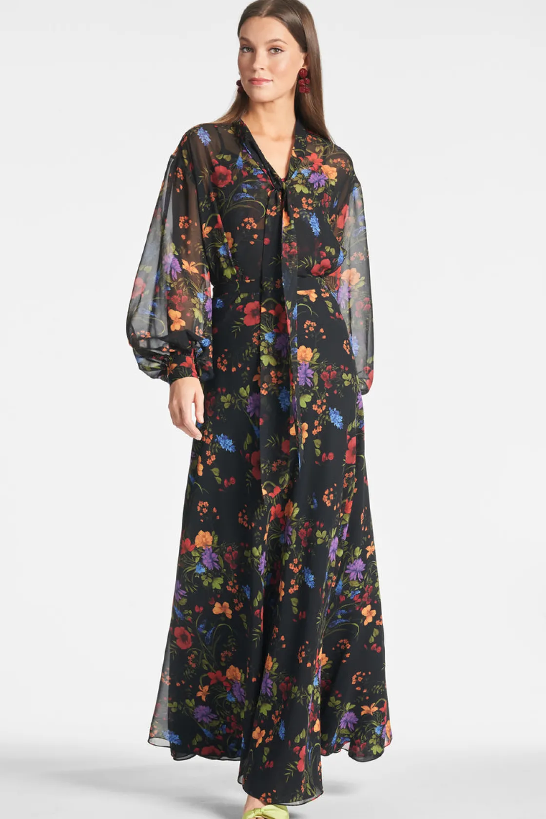 Sachin & Babi Juno Skirt - Noir Wildflower Best Sale