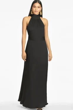 Sachin & Babi Kayla Gown - Black Cheap