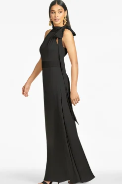 Sachin & Babi Kayla Gown - Black Cheap