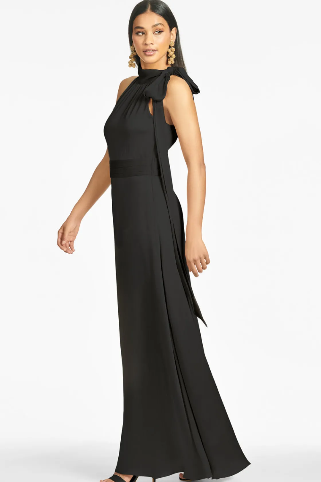 Sachin & Babi Kayla Gown - Black Cheap