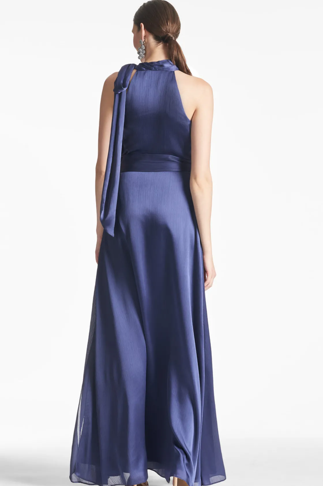 Sachin & Babi Kayla Gown - Deep Cobalt Cheap