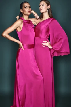Sachin & Babi Kayla Gown - Dragonfruit Cheap