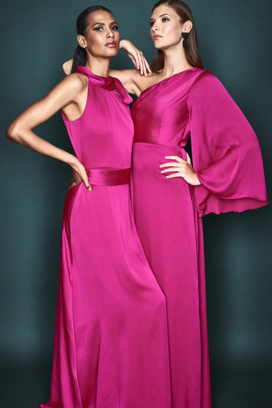 Sachin & Babi Kayla Gown - Dragonfruit Cheap