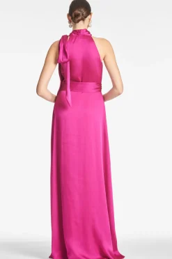 Sachin & Babi Kayla Gown - Dragonfruit Cheap