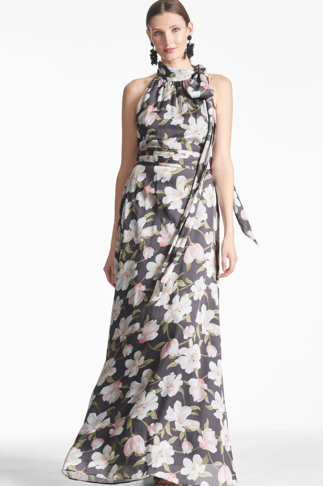 Sachin & Babi Kayla Gown - Ebony Garden Cheap