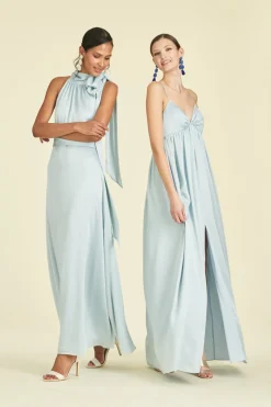 Sachin & Babi Kayla Gown - Ice Blue Online