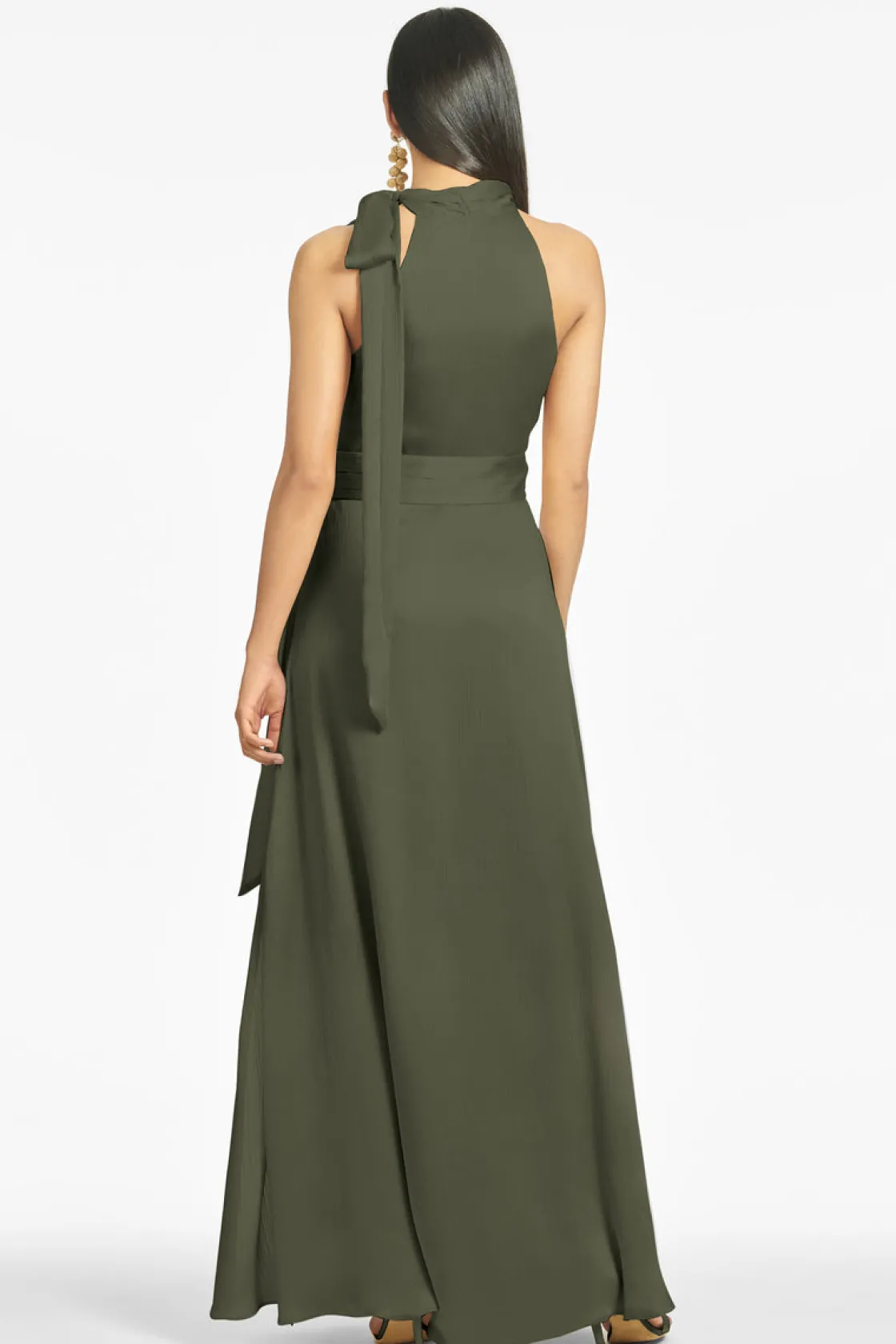 Sachin & Babi Kayla Gown - Moss Green Shop