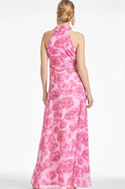 Sachin & Babi Kayla Gown - Pink Fantasia Bloom Cheap