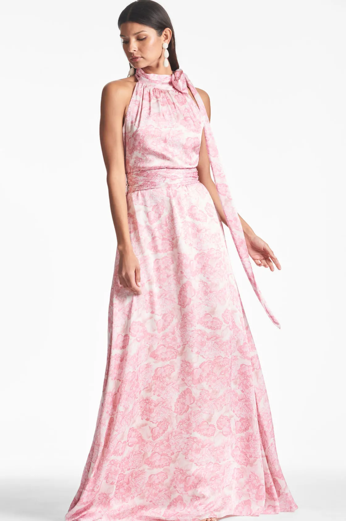 Sachin & Babi Kayla Gown - Rouge Damask Rose Clearance