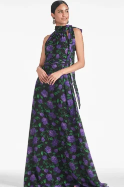Sachin & Babi Kayla Gown - Violet Garden Cheap