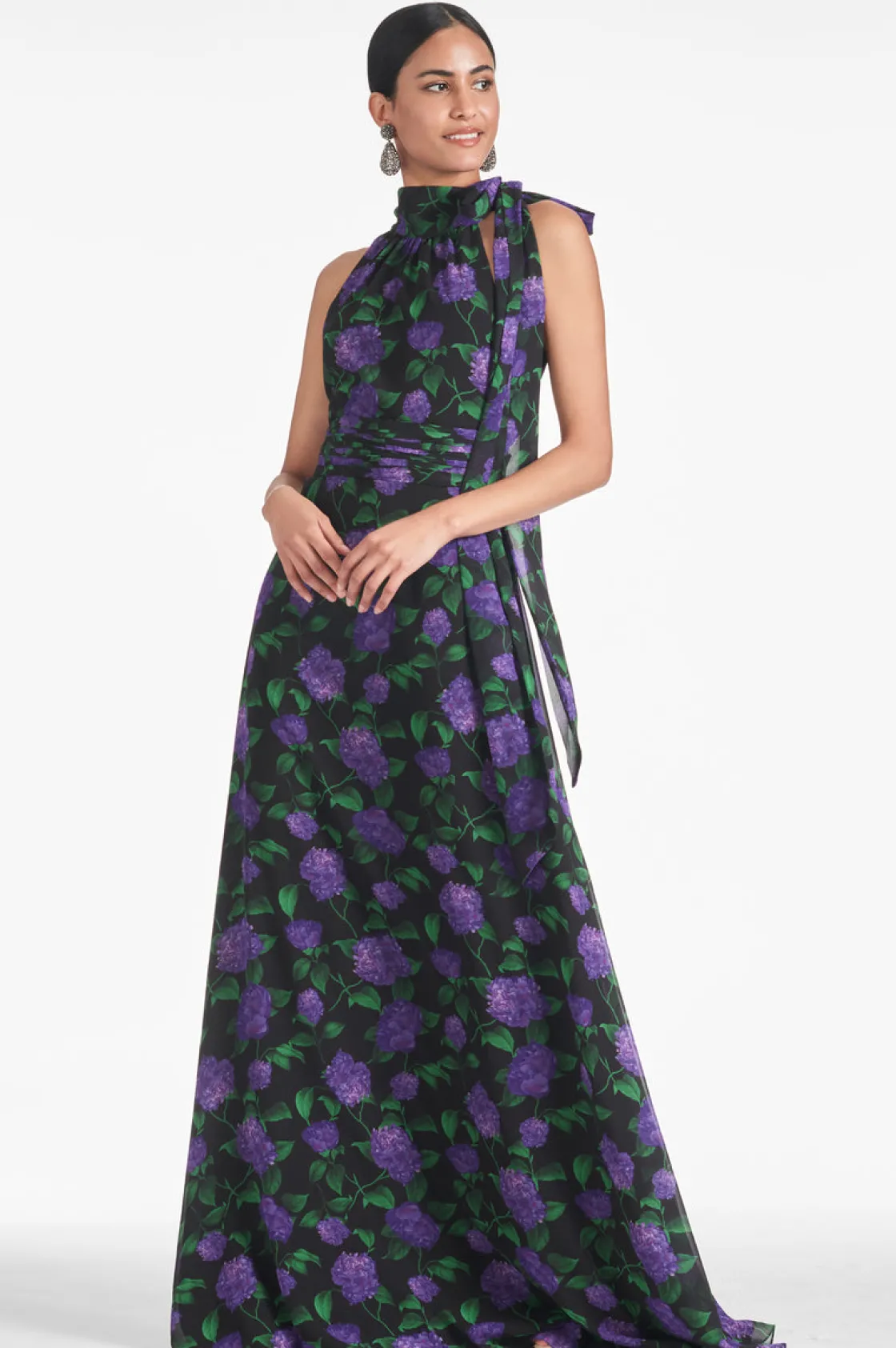 Sachin & Babi Kayla Gown - Violet Garden Cheap