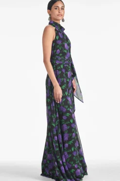 Sachin & Babi Kayla Gown - Violet Garden Cheap