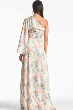 Sachin & Babi Keely Gown - Antique Bouquet Hot