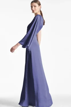 Sachin & Babi Keely Gown - Deep Cobalt Online