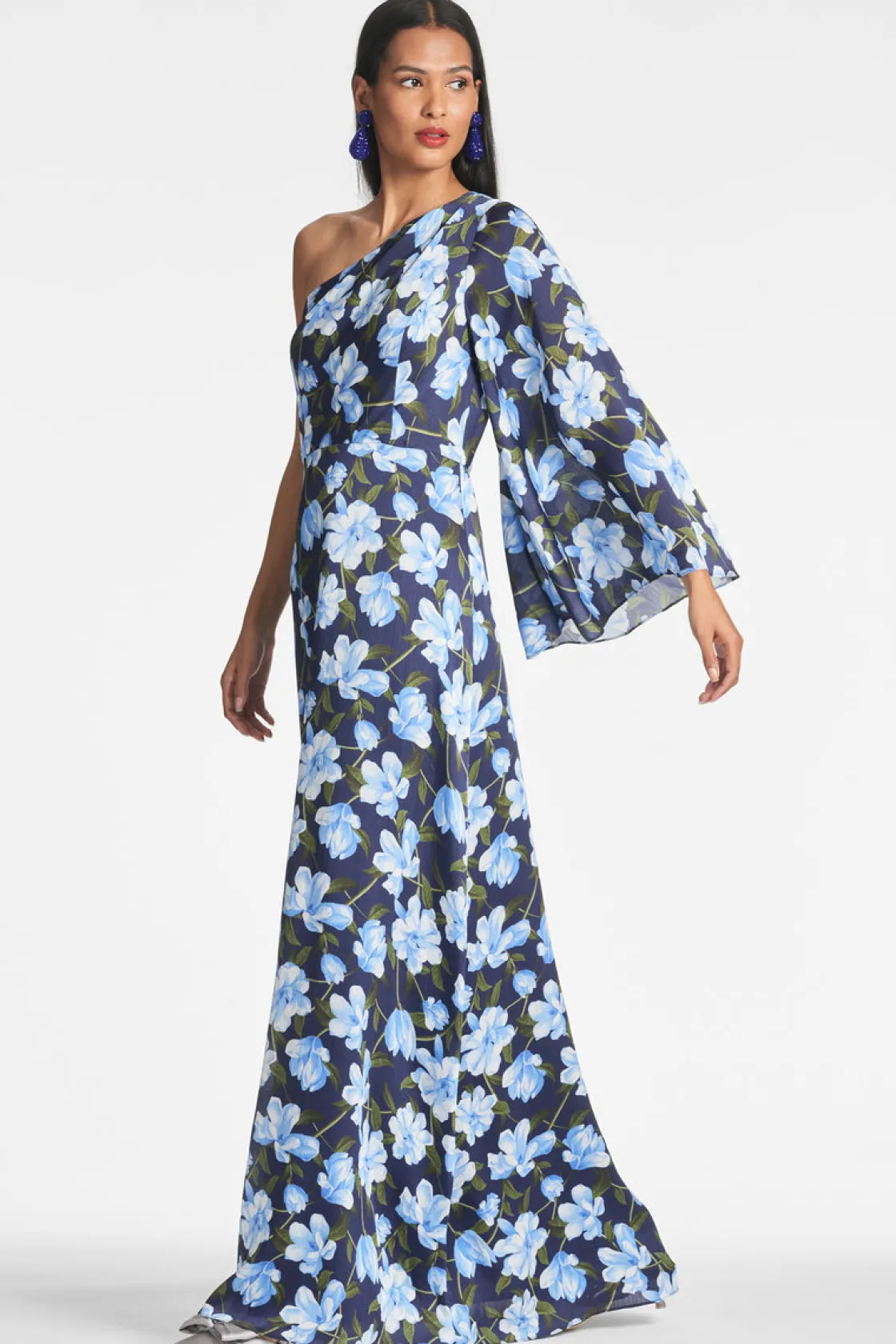 Sachin & Babi Keely Gown - Ocean Blue Magnolia Outlet