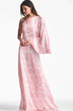 Sachin & Babi Keely Gown - Rouge Damask Rose Fashion