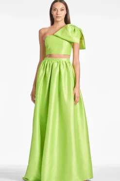 Sachin & Babi Kyla Top - Electric Lime Clearance
