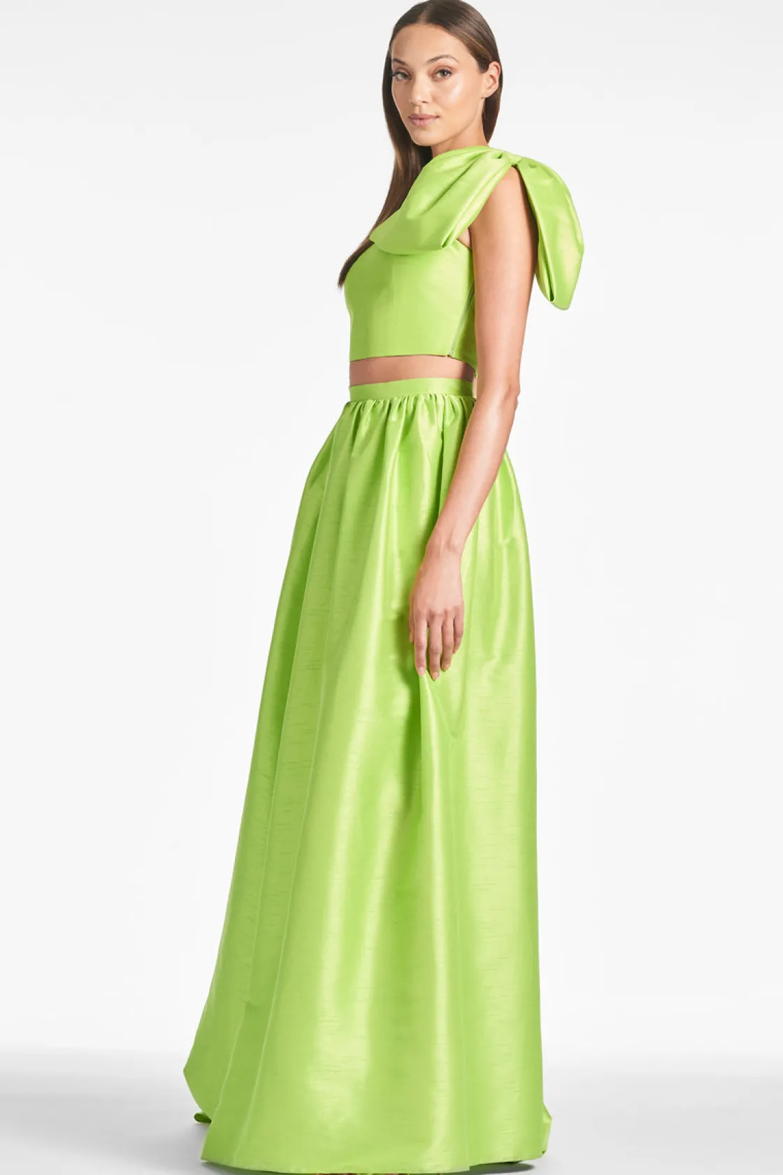Sachin & Babi Kyla Top - Electric Lime Clearance