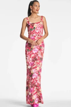 Sachin & Babi Lana Gown - Deep Pink Dahlia Best Sale