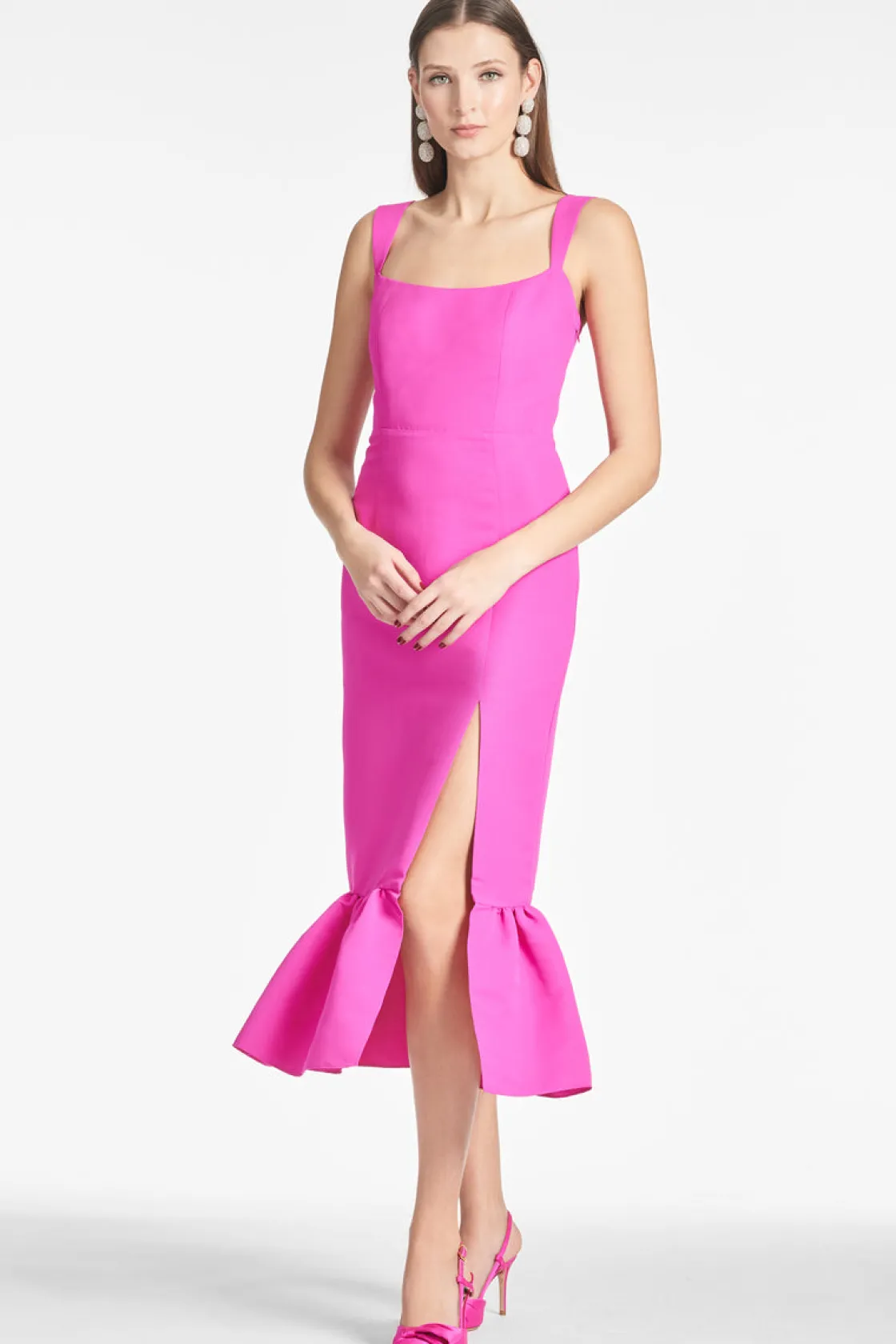 Sachin & Babi Laura Dress - Cerise Sale