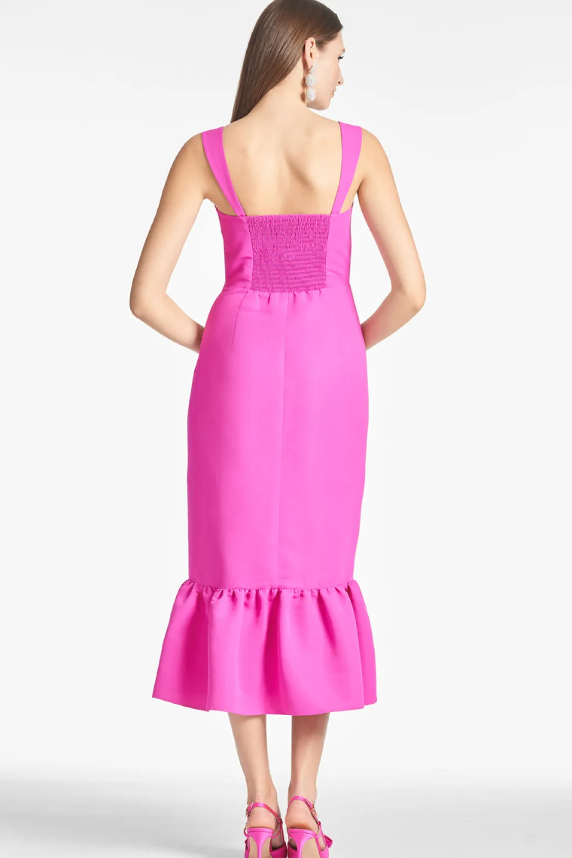 Sachin & Babi Laura Dress - Cerise Sale