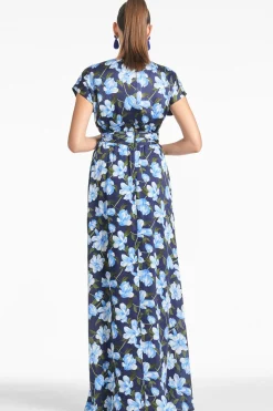 Sachin & Babi Leah Gown - Ocean Blue Magnolia Best Sale