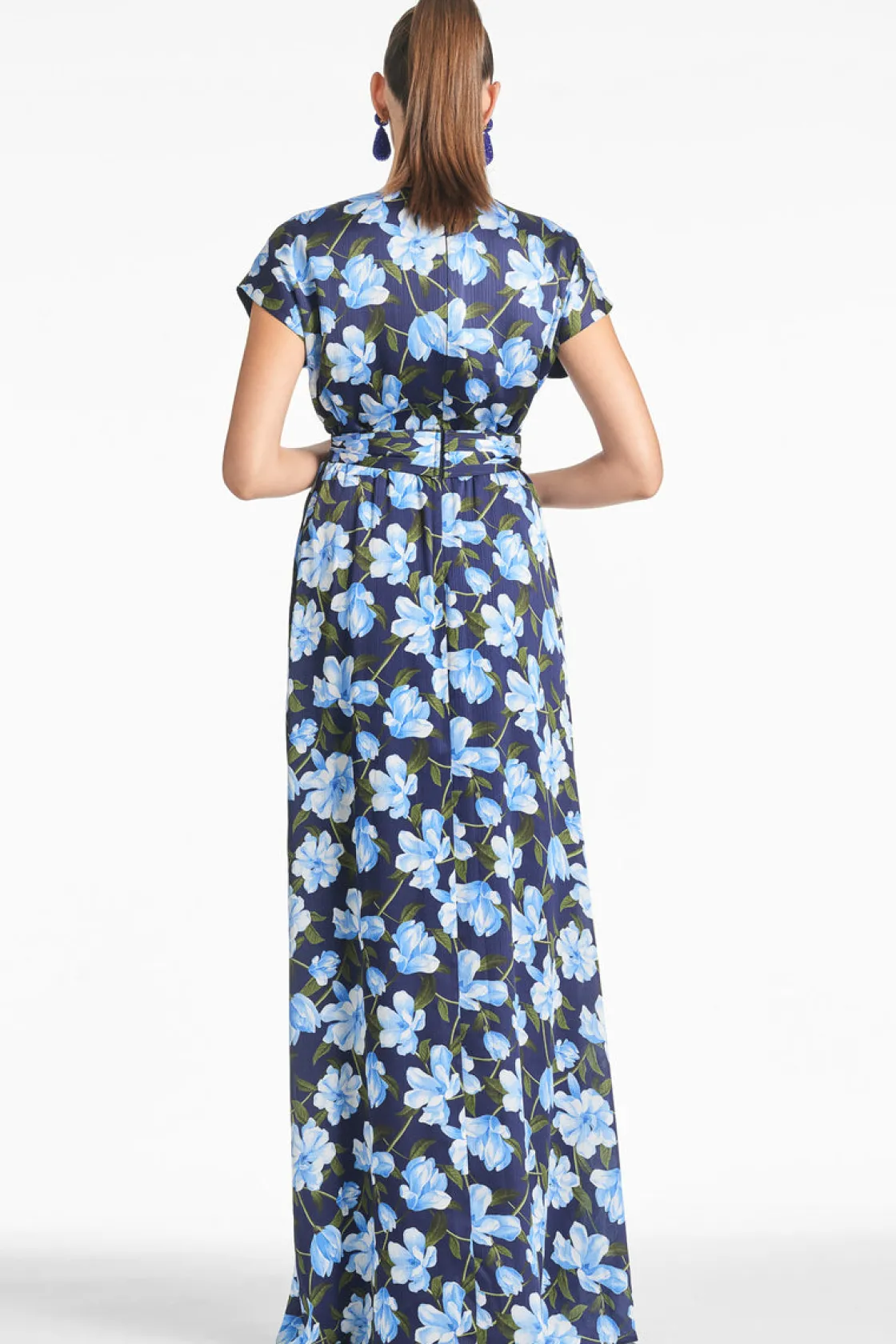 Sachin & Babi Leah Gown - Ocean Blue Magnolia Best Sale
