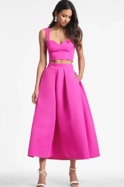 Sachin & Babi Leighton Skirt - Cerise Online