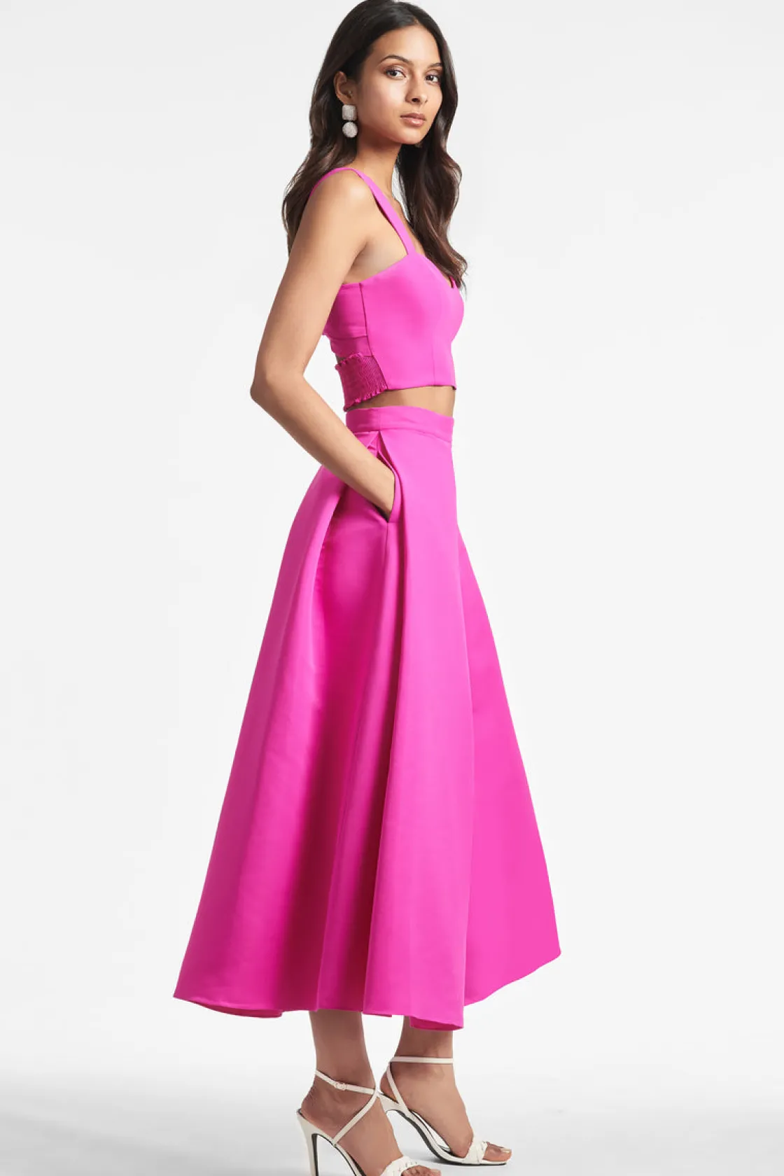 Sachin & Babi Leighton Skirt - Cerise Online